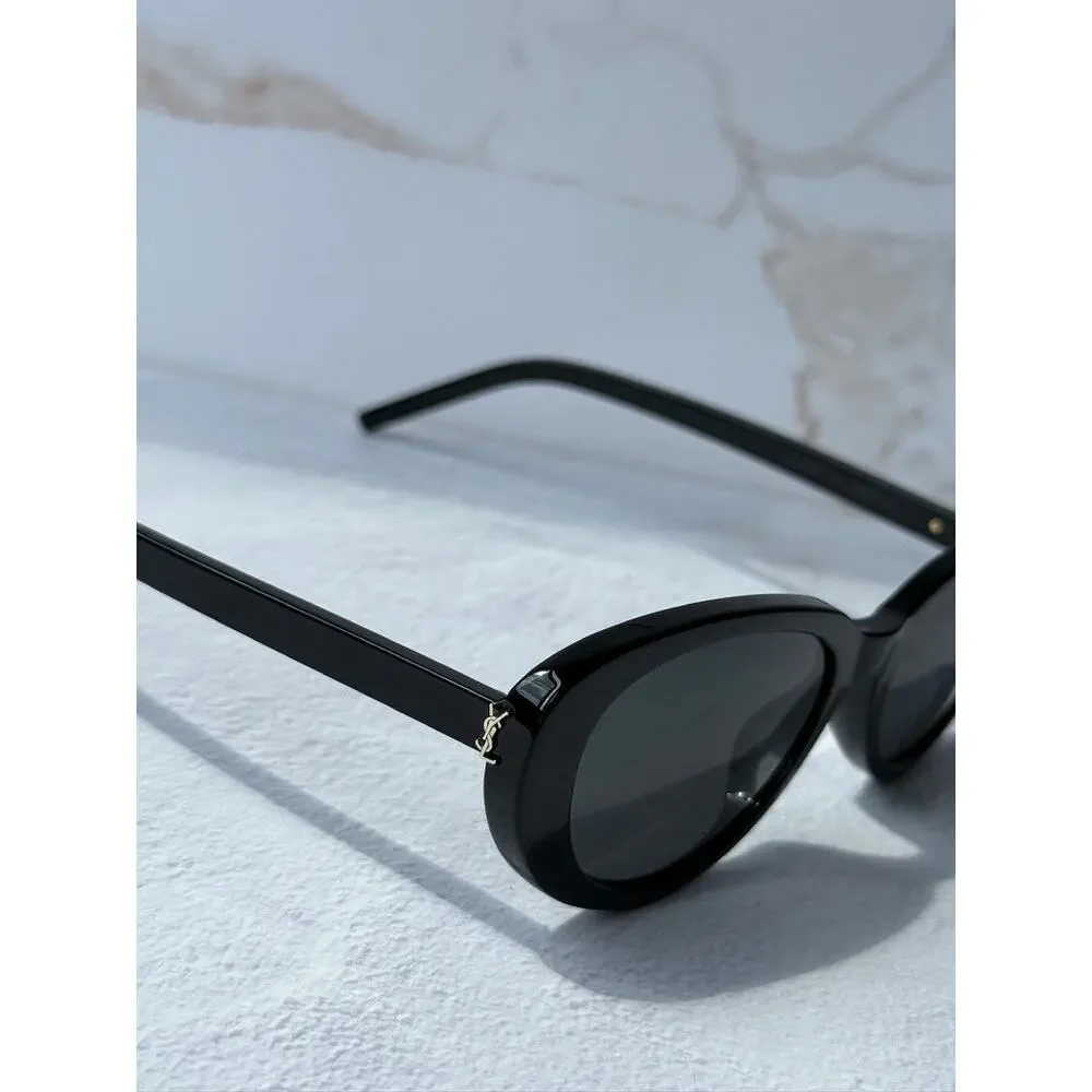 NEW Saint Laurent SL M154 Cat Eye Sunglasses in Black